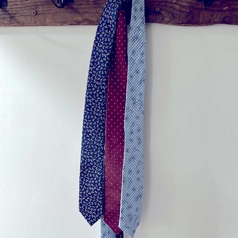 Set of three bar 3 ties